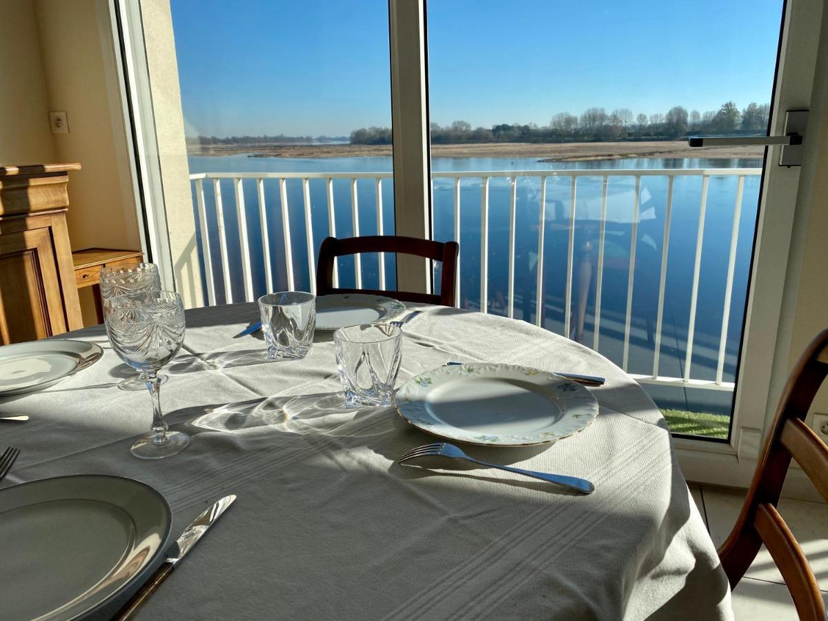 Gite Loirizon Vue Loire 4 Personnes Ingrandes  Exteriör bild