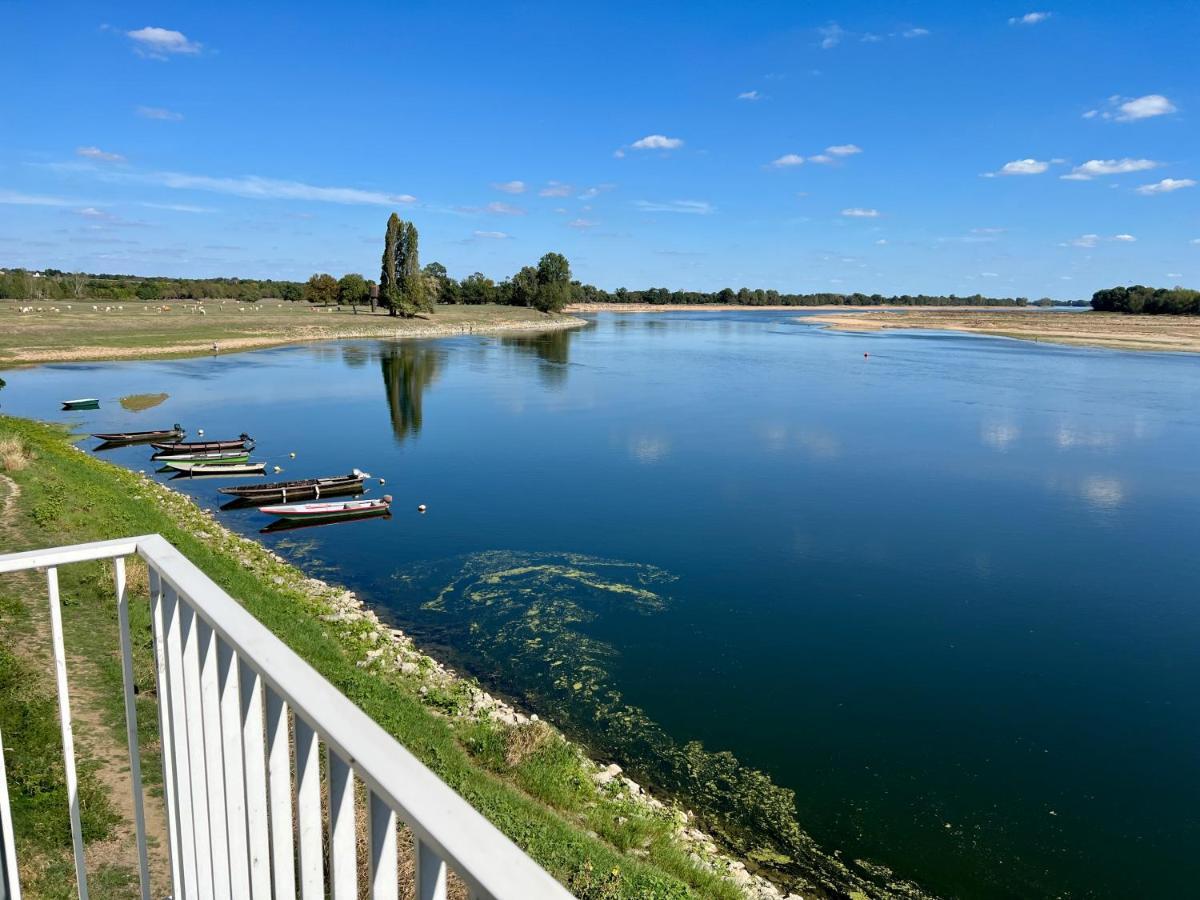 Gite Loirizon Vue Loire 4 Personnes Ingrandes  Exteriör bild